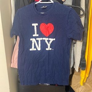 Navy blue I Love NY Tshirt (S)